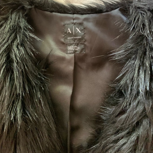 Armani Exchange Fur Vest - Picture 3 of 6